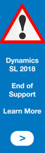 Microsoft Dynamics SL 2018 End of Support