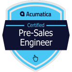 Acumatica Pre-Sales Engineer Badge