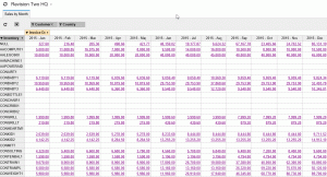 Acumatica 6 Pivot Table Display