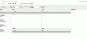 Acumatica 6 Pivot Table Setup