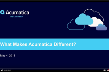 What Makes Acumatica Different On Demand Webinar