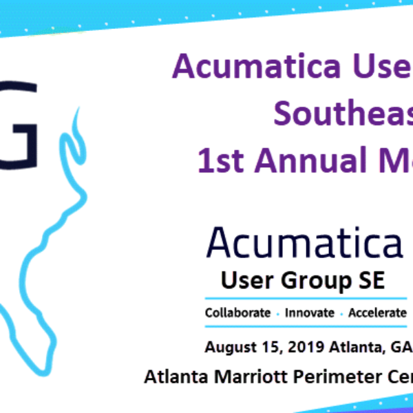 Acumatica User Group Southeast Meeting