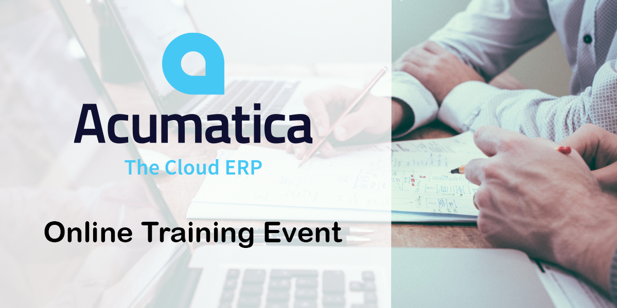 Acumatica Online Training Event