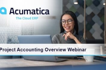 Acumatica Cloud ERP Project Accounting Overview Webinar