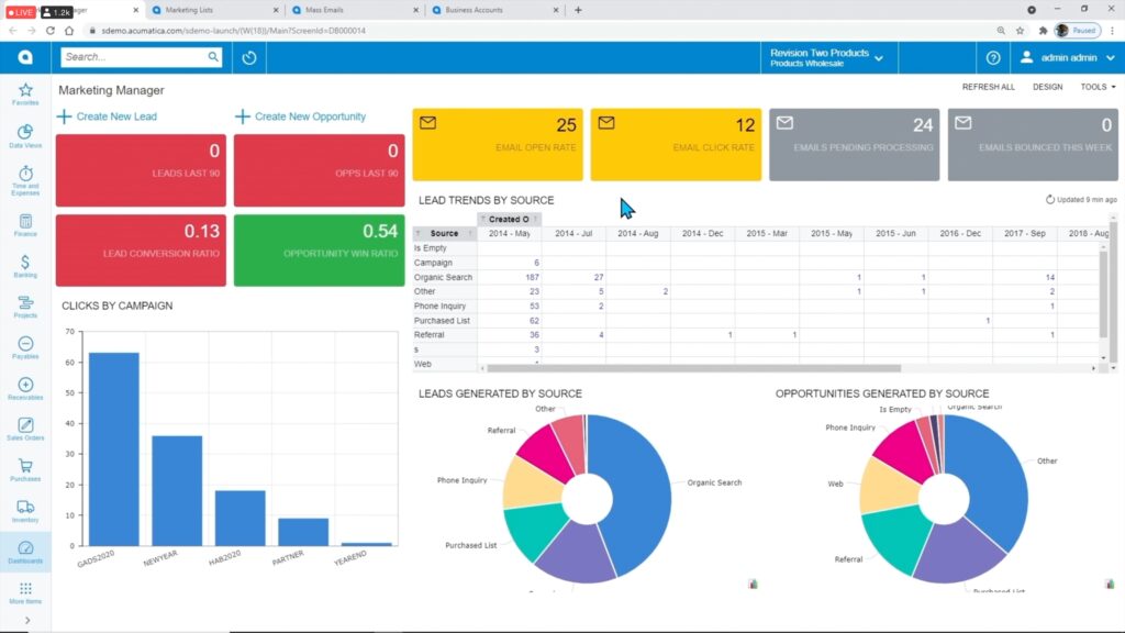 What's New in Acumatica 2021 R2 for Marketing