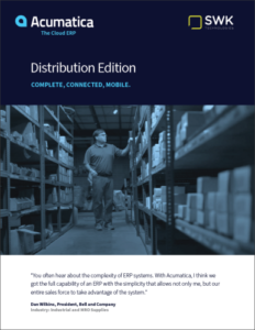 Acumatica Distribution Edition Brochure