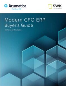 Modern CFO ERP Buyer's Guide