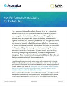 Key Performance Indicators for Distribution White Paper