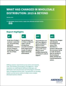 What Has Changed in Wholesale Distribution: 2015 & Beyond White Paper