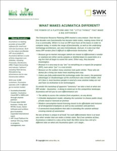 What Makes Acumatica Different White Paper